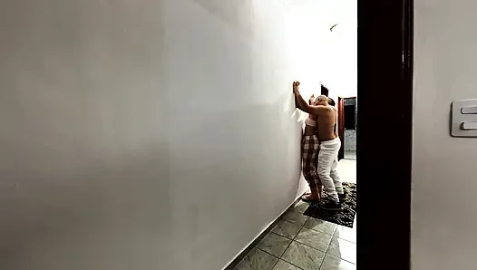 Dry humping with the hot stepdaughter in pajamas.