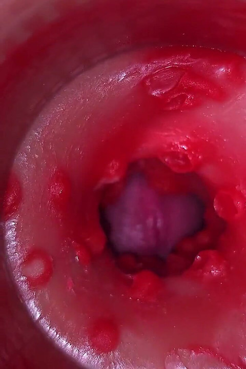 Camera in Vagina, Cervix POV, Creampie