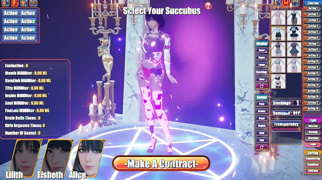 Succubus Cafe - Part 5 - Two Hot Babes for One Dick by Loveskysanhentai