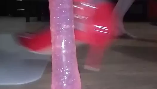 yapay penis ile eğlence