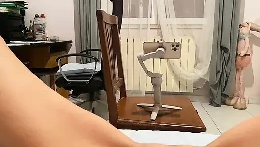 Aku lagi asik masturbasi sampai becek - pov