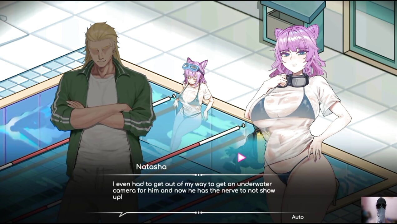 EP-2 "救生员上瘾！NTR HENTAI GAME！我给出轨的女友上了私人游泳课！"