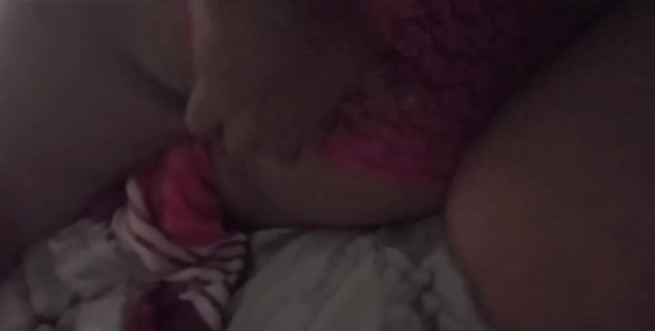 I Record My Stepsister Without Her Realizing It and I Caress Her and Put My Hand on Her