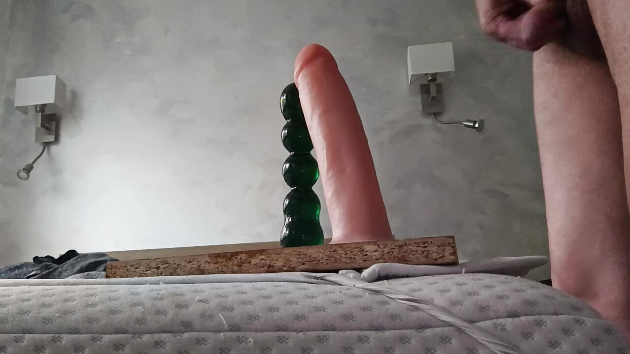 Using dildo