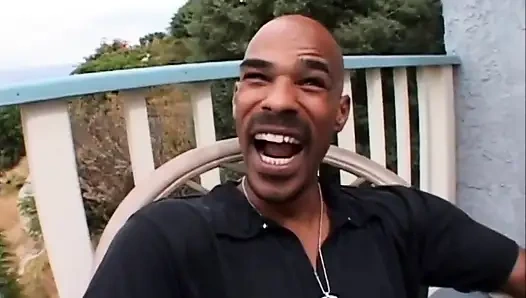 Hot lady gets fucked by two BBC