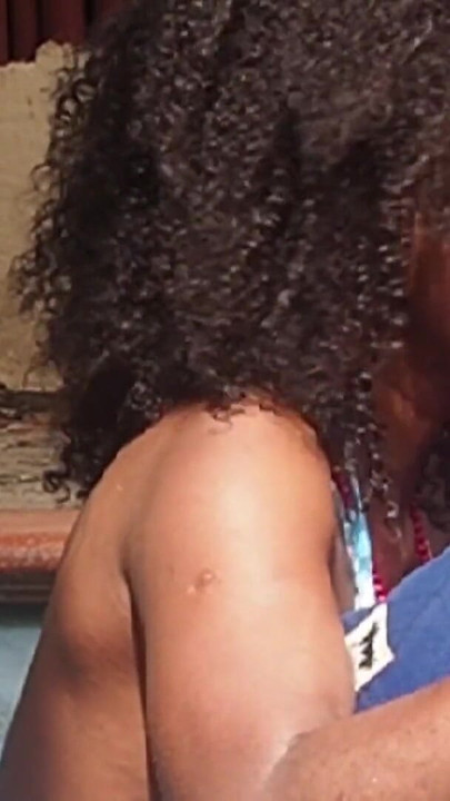 Jaw-dropping moment from "Black milf gets her pussy eaten and fucked at the pool by old man"