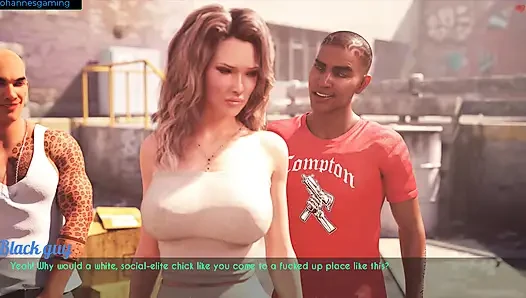 AWAM - Sophia got fucked by bbc in the alley
