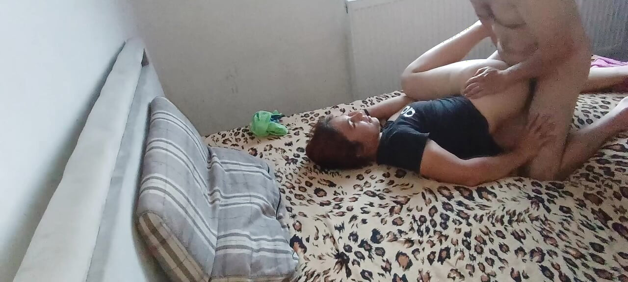 A Day with Stepdad Is That I'm Fucking All Day and with Cum in My Mouth and Pussy