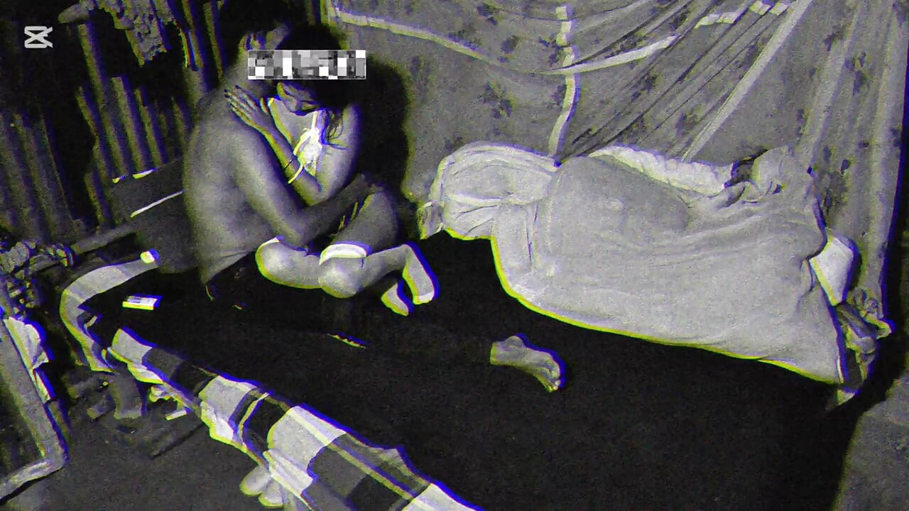 Desi Wife's Fantasy sex with white Hot Lingerie