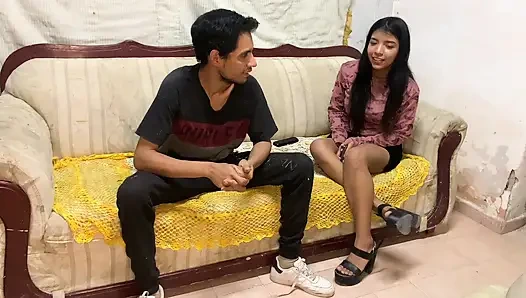 Fucking my 18-year-old Mexican neighbor - AngelHotmex