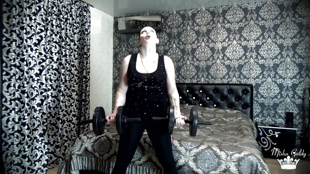 Beating my last weight lifting challenge! More than 50 times per exercise