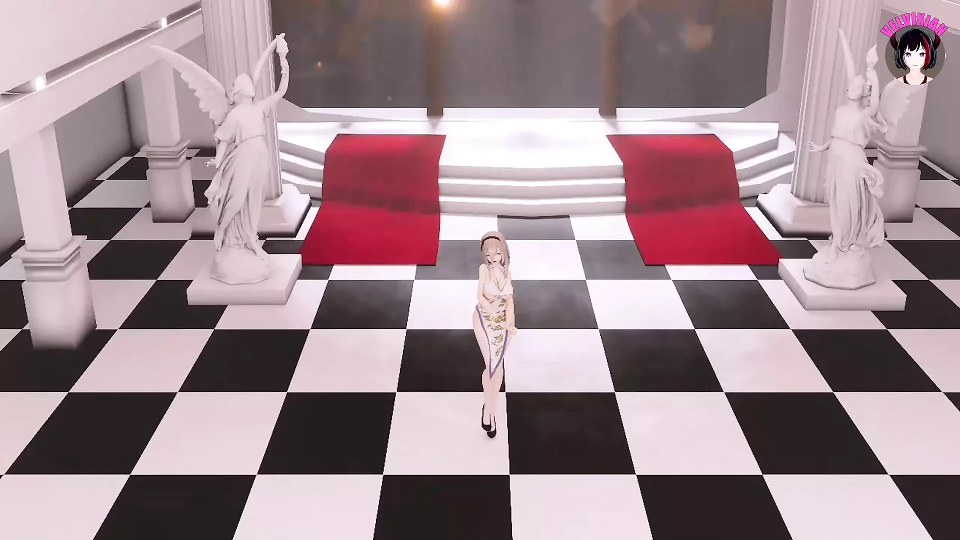 Seksi monahinja - možete da plešete spermom (3 d hentai)
