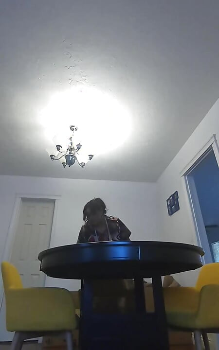 Dees Deep Clean. Dirty Housewife Dee Cleans and Picks up Around Your House with No Pants or Panties on.