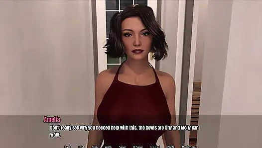 Дом бабушки - Лиз ударила меня по яйцам, я так хочу трахнуть ее