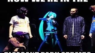 Hatsune Miku принимает это в задницу