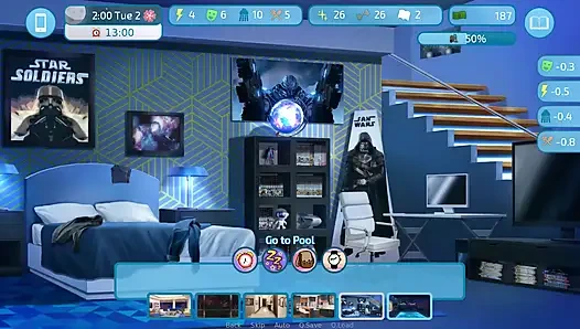 Aşk ve seks ikinci kale: sekreterin iyi bir amcığı var bölüm 24