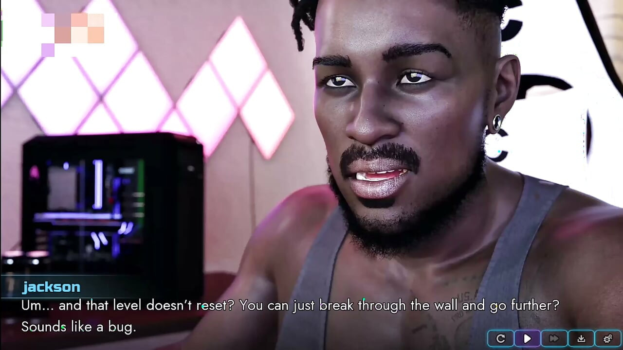 How to fix the future #1 - Jackson and Ellie took a shower together and played with each other untill they cum