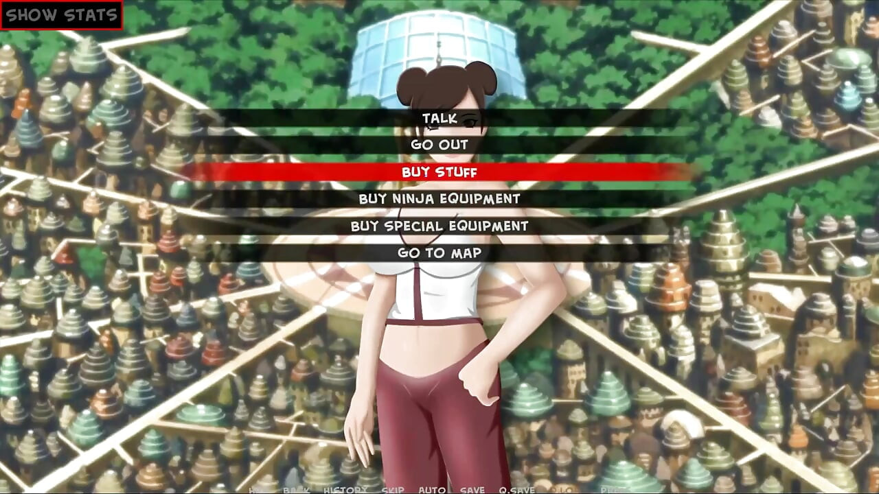 การฝึก Sarada ตอนที่ 46 Ino และ Tenten เข้าร่วมฮาเร็มโดย Loveskysan69