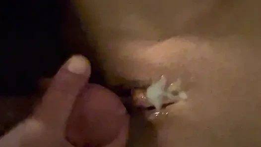 Vierter cumshot war auf meine muschi!