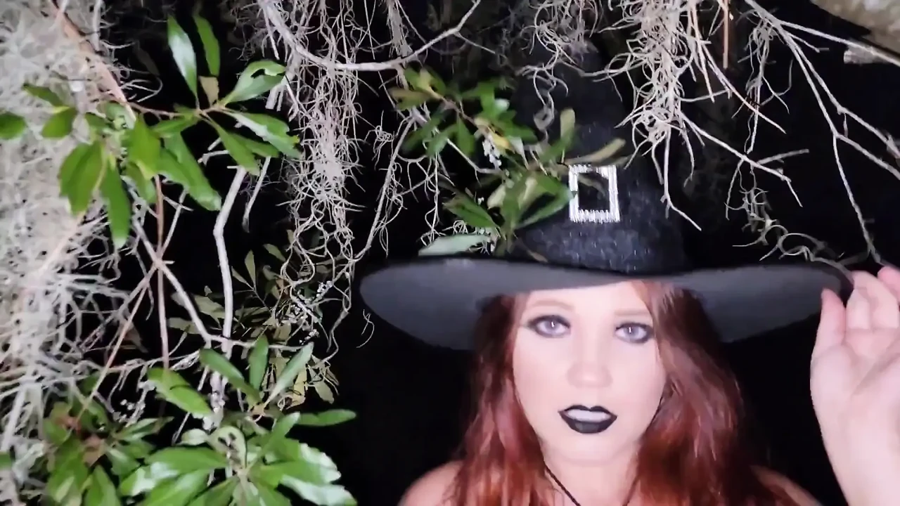 Halloween Goth Witch Sex Magic with Demon Dick