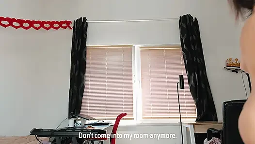 After Shower I Kneeled and Sucked Stepbro's Cock!