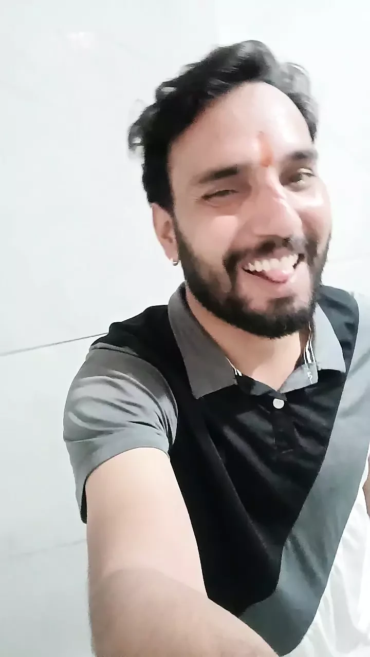 Hairy Indian Desi Rajasthani boy indian army man enjoy masterbating in public places