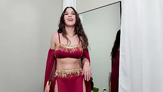 Sexy Stepmom Amiee Cambridge Grants My Wish to Fuck Her