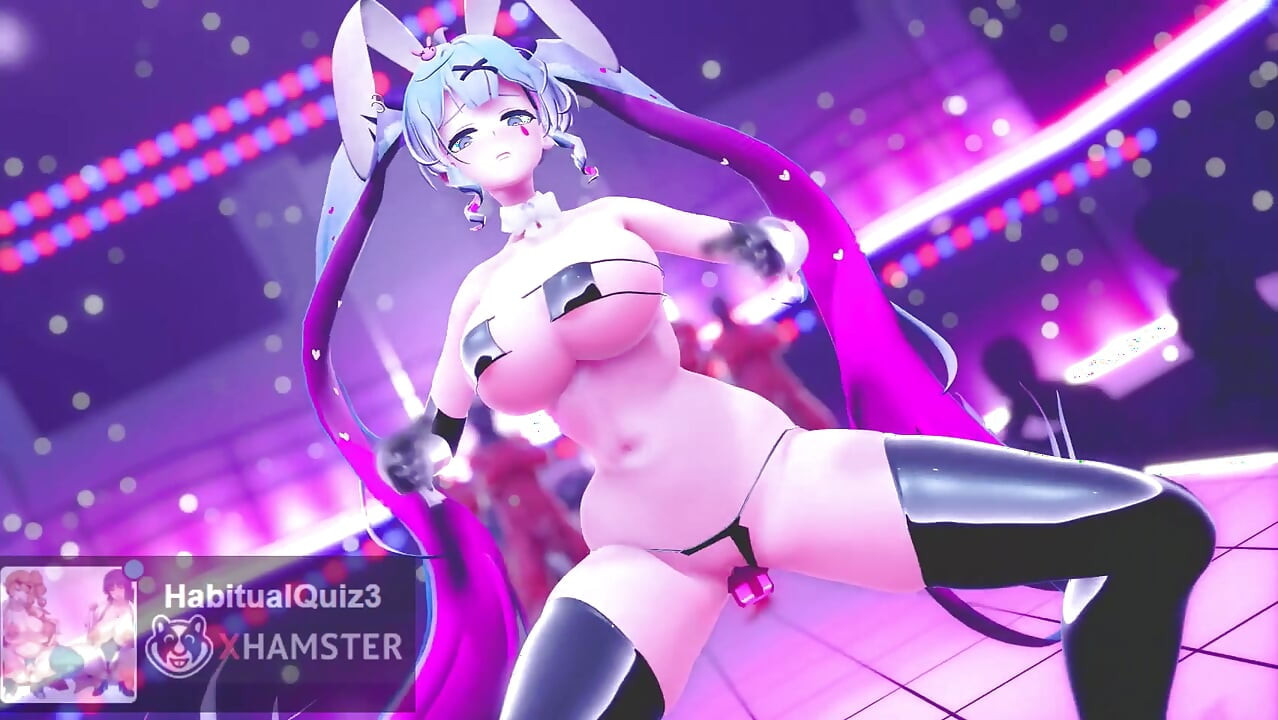 mmd r18 Rabbit Miku Baam Sex dance Micro biquíni quer foder anal engolir porra ahegao ntr 3d hentai