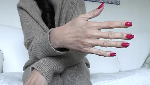 Red Fingernails JOI Part 2, Presented by Lady Victoria Valente