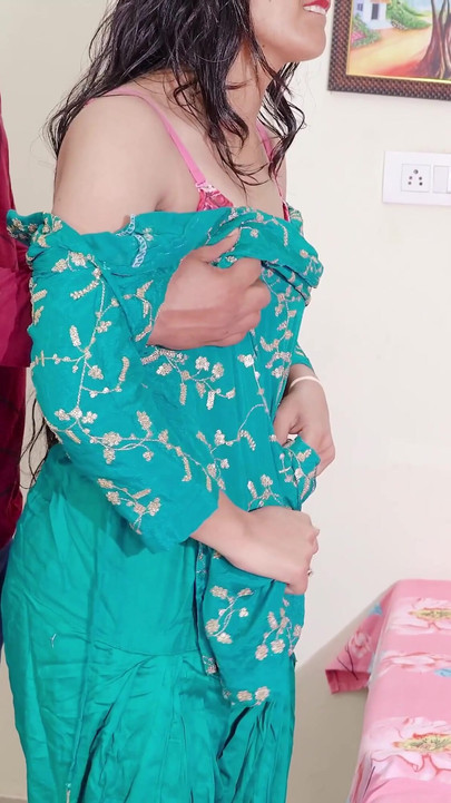 Jaw-dropping moment from "Full video - Jija saali Beautiful hot girl Priya first time sex with StepSister with Hindi Audio"