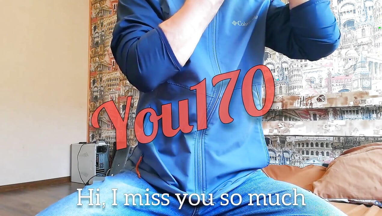 Russian guy's dirty talk with nice body and cock will make you cum