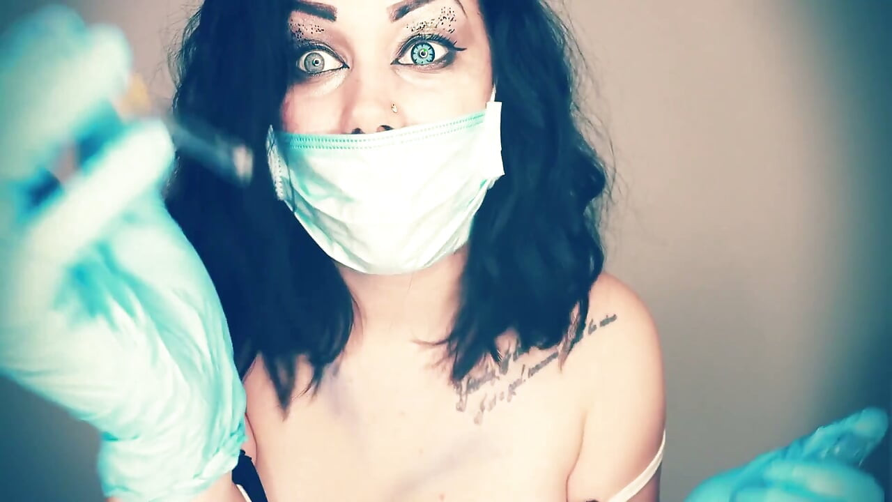 Psycho injecting inside of your int0xicated dick, anus and mouth acid and cumming while you scalding
