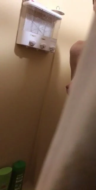 In shower 1