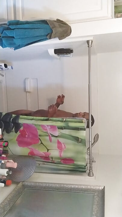 Lady Baller & Chef Clayton after sex shower interview
