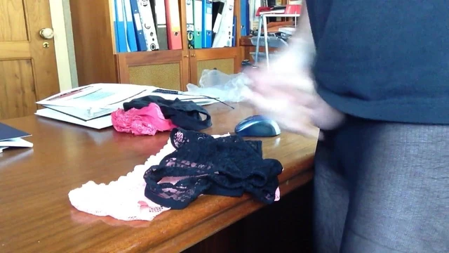 I live cumming over Ruth's black lace panties