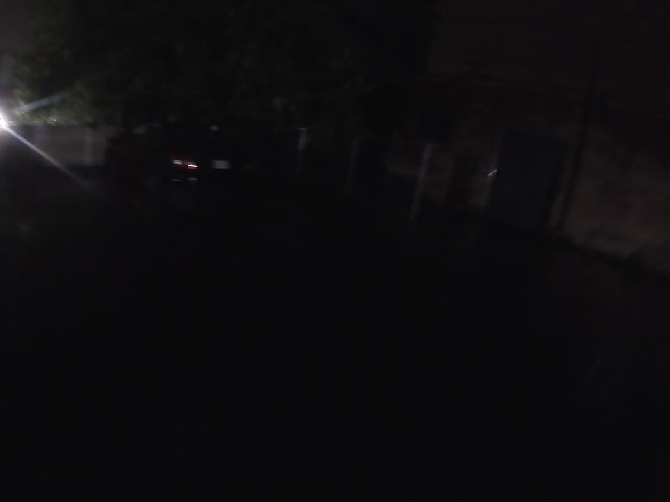 Mature sissy CD out in the rain in A parking lot in public masturbation.