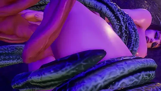 SPACE CREATURE FUCKS TEEN 3D HENTAI