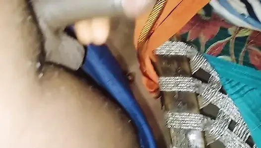 Today the stepsister next to the house was hit with both ass and pussy at the same time.