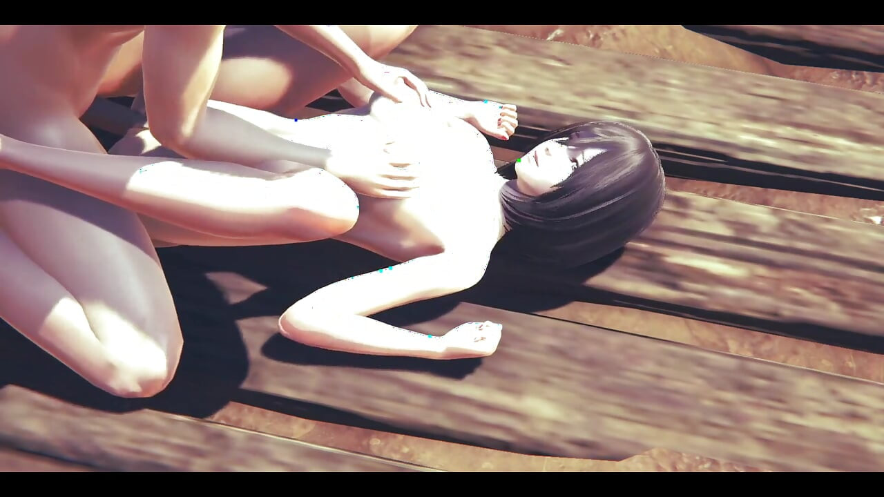 على جبابرة هنتاي - ميكاسا مارس الجنس والثلاثي مع آني - أنمي المانجا لعبة يابانية آسيوية إباحية