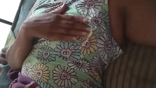 Hot Stepsister with Big Boobs by Her Stepbrother's Dildo Play
