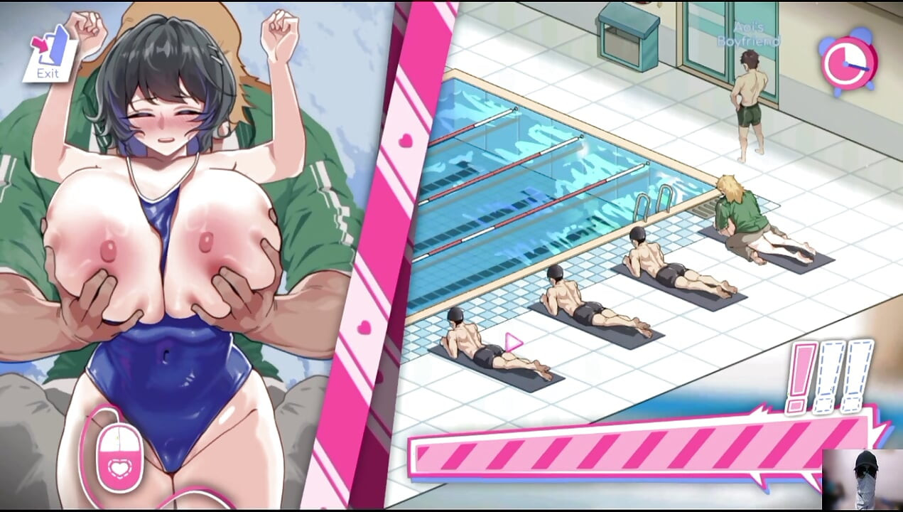 EP-2 "Lifeguard holic gameplay! NTR HENTAI GAME! I gave a cheating gf private swimming lessons!