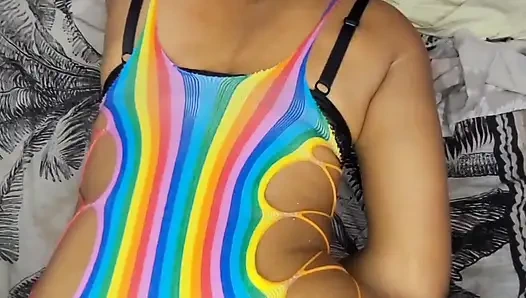 First Anal for this cute asian slut.