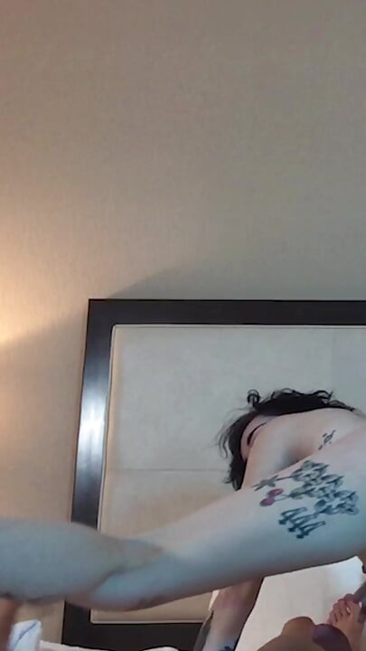 Eating Petite Tatted Teen's Pussy - Compilation 5