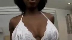 Hot Black Woman Fucked POV