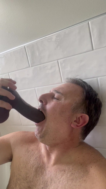 BBC dildo deepthroat
