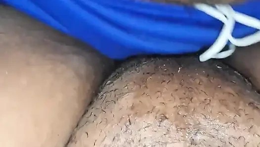 This maid waited for my wife to come out to tease me, I couldn't resist in that ass