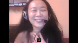 Lucy Chinese Slut masturbates with me on cam session 3