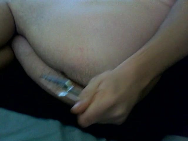 Anal dildo at home