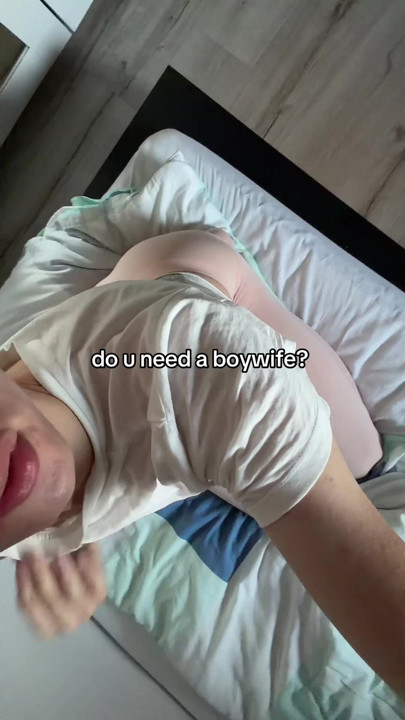 Cute petite femboy boywife