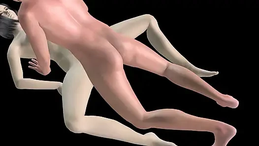 Animasi porno 3d - pria asia ngentot memek misionaris dan pantatnya dicrot di dalam posisi misionaris